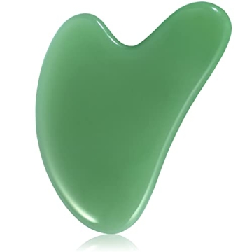 Jade Gua Sha Tool for Face Body Wellness Festive Gift