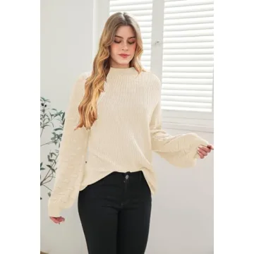Shop Sovoyontee 2024 Fall Oversized Sweater for Women