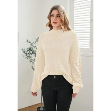Shop Sovoyontee 2024 Fall Oversized Sweater for Women