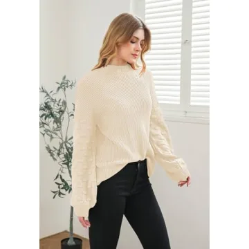 Shop Sovoyontee 2024 Fall Oversized Sweater for Women