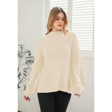 Shop Sovoyontee 2024 Fall Oversized Sweater for Women