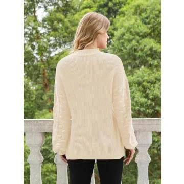 Shop Sovoyontee 2024 Fall Oversized Sweater for Women