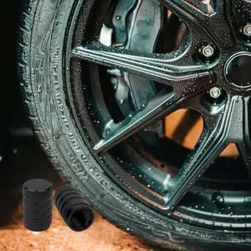 ZUFECY 8PCS Stylish Aluminum Tire Valve Caps