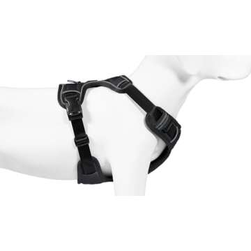 K9 Ballistics Everyday Dog Harness - Adjustable, Durable, Reflective for Large Dogs