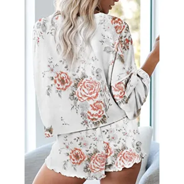 Asvivid Soft Tie Dye Pajamas Set for Women Comfortable Nightwear