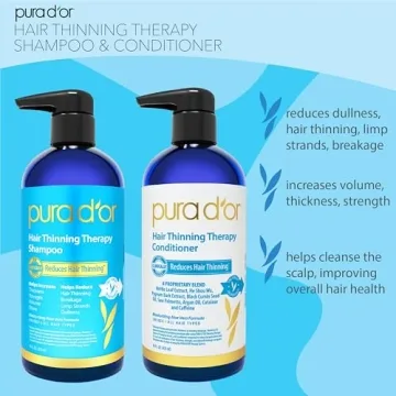 PURA D'OR Biotin Shampoo & Conditioner Set