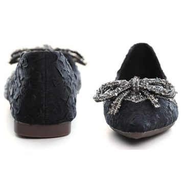 SAILING LU Cute Bowknot Ballet Flats for Women