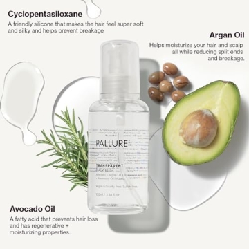 Pallure Hair Oil for Thick, Voluminous Hair Treatment