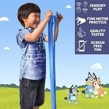 Bluey SLIMYGLOOP Slimy Sand Playset for Creative Kids