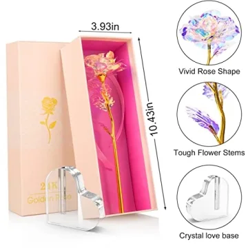 Galaxy Rose Gifts for Women on Special Occasions