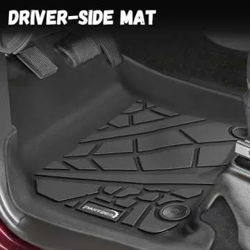 PARTZER Custom Fit Floor Mats for 2019-2024 RAM Trucks
