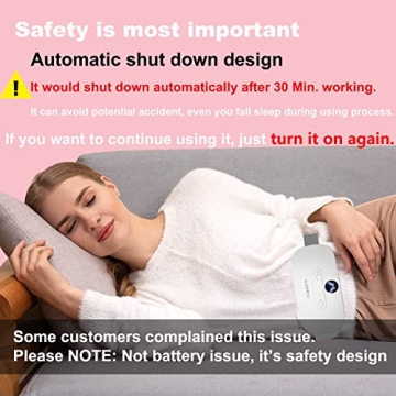 Cordless Heating Pad for Pain Relief - 3 Heat Levels