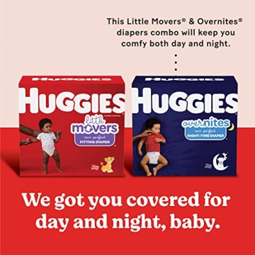 Huggies Overnites Size 3 Diapers for Dry All Night