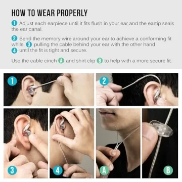 MEE audio M6 PRO In Ear Monitors with Replaceable Cables