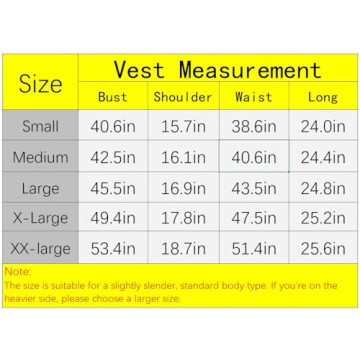 TOGROP 1920s Men's Costume Set with Vest Accessories