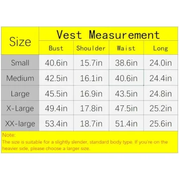 TOGROP 1920s Men's Costume Set with Vest Accessories