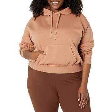 Cozy and Stylish Amazon Essentials Cropped Hoodie