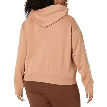 Cozy and Stylish Amazon Essentials Cropped Hoodie