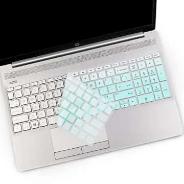 2PCS Keyboard Cover for HP Laptop 15.6 15-dw 15-dy 15-ef 15-da/db 15t-dy200 15t-dw300 15-dy2703dx, 17.3 HP Laptop 17-by 17t-by500 17-by4061nr by1053dx, Envy x360 15m-dr/ds 17-bs/bw,Spectre x360 15-EB