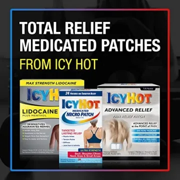 Icy Hot Large Pain Relief Patches for Back Pain Relief