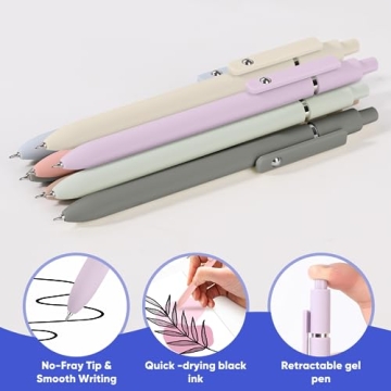 Stylish Gel Pens for Teens, Perfect Writing Supplies