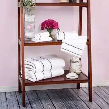 Deluxe 6 Piece Cotton Towel Set – Soft & Stylish Bathroom Accessories