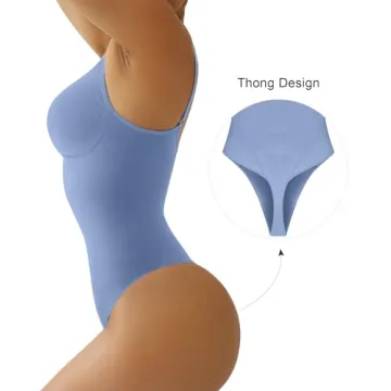 SHAPERX Shapewear Bodysuit with Tummy Control