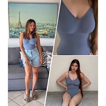 SHAPERX Shapewear Bodysuit with Tummy Control