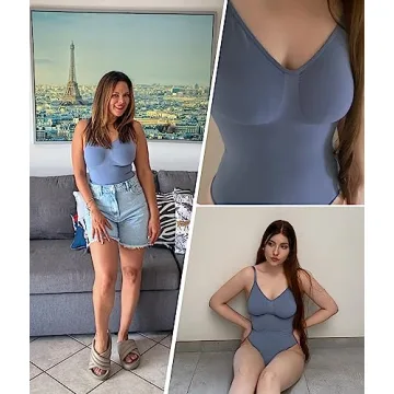 SHAPERX Shapewear Bodysuit with Tummy Control