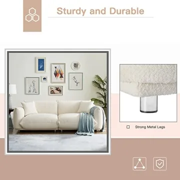 Stylish Hommoo Mid Century Modern Couch for Cozy Spaces