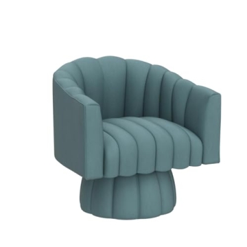 Mid Century Velvet Swivel Accent Chair for Stylish Homes