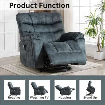 Affordable CANMOV Large Power Lift Recliner for Seniors