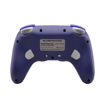 Retro Fighters BattlerGC Pro Series GameCube Controller Switch/PC/GameCube - Purple