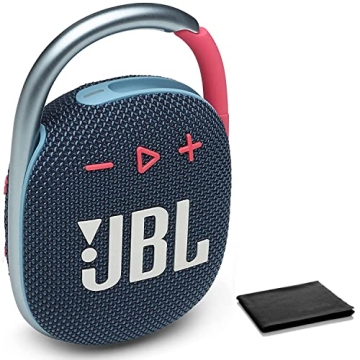 JBL Clip 4 Portable Bluetooth Speaker - Waterproof and Dustproof IP67, Mini Bluetooth Speaker for Tr...