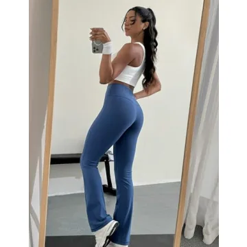 CRZ YOGA High Waist Flare Pants - Comfortable & Stylish