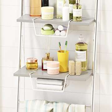 iSPECLE Under Shelf Basket Set for Kitchen Storage Solutions