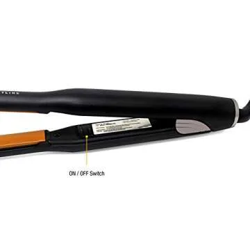 GlamPalm 0.6" Volumizing Ceramic Professional Iron