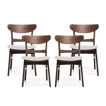Stylish Mid-Century Modern Dining Chairs - Set of 4 by Christopher Knight Home