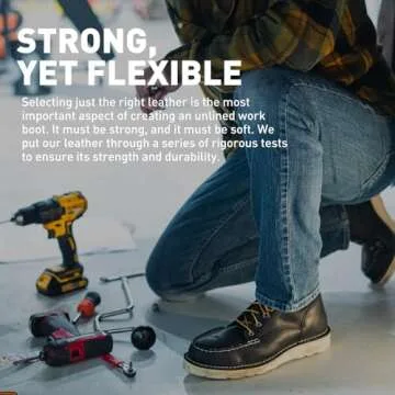 Danner 6" Bull Run Moc Toe Work Boots for Men