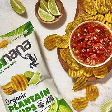 Barnana Organic Acapulco Lime Plantain Chips - 5oz