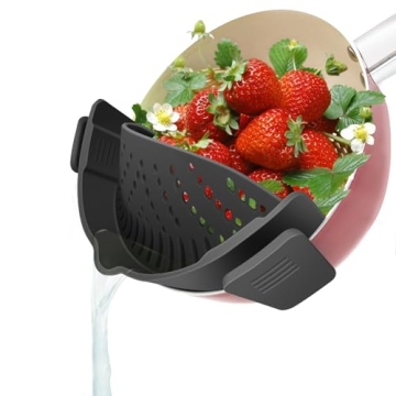 YEVIOR Clip-On Food Strainer - Easy and Versatile Kitchen Gadget