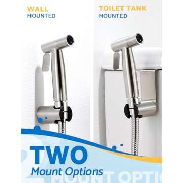 BRITULIF Bidet Sprayer: Eco-Friendly Handheld Cleaning Solution