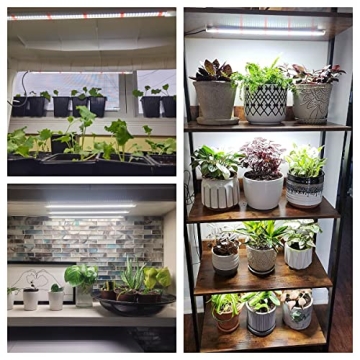Wiaxulay Full Spectrum LED Grow Light Strips for Indoor Plants