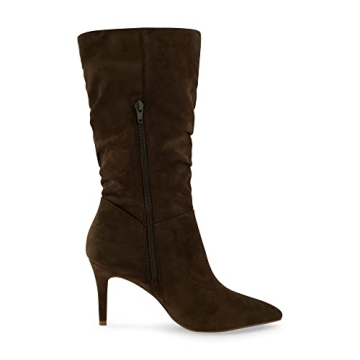 Stylish CUSHIONAIRE Slouchy Vegan Suede Mid-Calf Boots