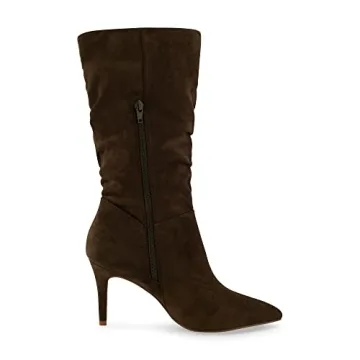 Stylish CUSHIONAIRE Slouchy Vegan Suede Mid-Calf Boots