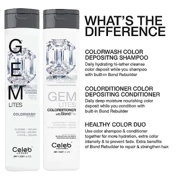 Celeb Luxury Gem Lites Colorwash Flawless Diamond Shampoo