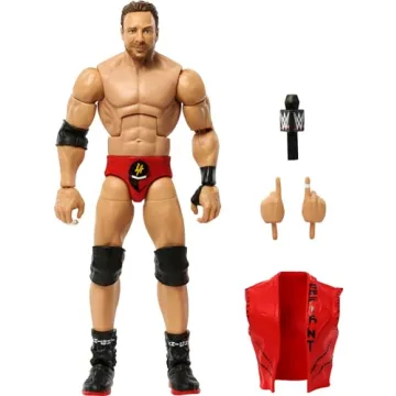 Mattel WWE Elite Collection Action Figure & Accessories, Series #108 LA Knight 6-inch Collectible wi...