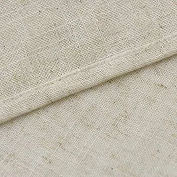 Valea Home Rustic Linen Kitchen Curtains for Cozy Spaces