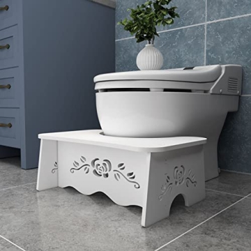 Poop Stool Adult Toilet Stool - 7 Inch Eco-Friendly Potty Aid for All Ages