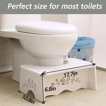 Poop Stool Adult Toilet Stool - Eco-Friendly Bathroom Comfort